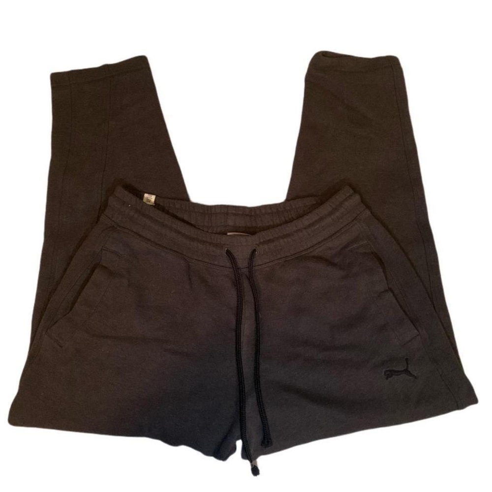 Puma Men’s Cozy Dark Grey Sweatpants
